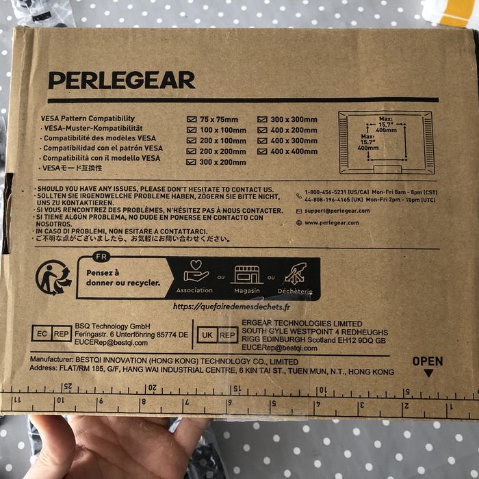 Suporte para televisão novo
