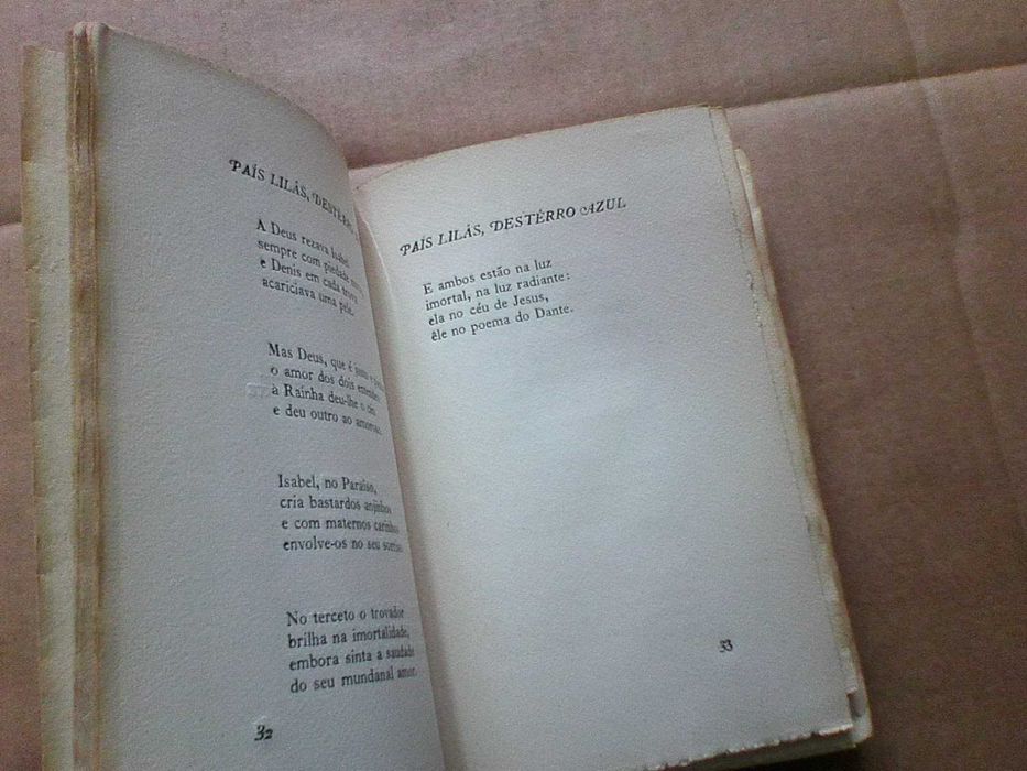 País lilás, desterro azul
