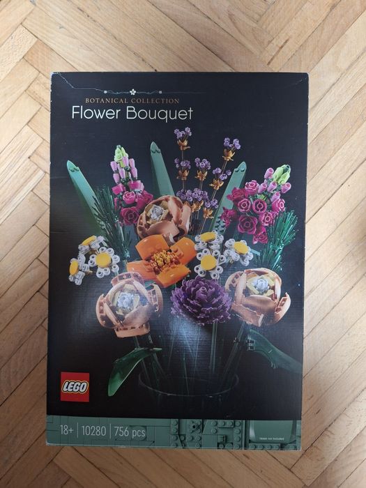 LEGO Icons Botanical Collection Букет квітів 10280, 756 деталей
