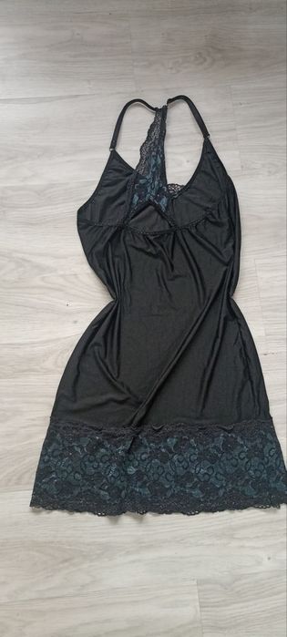 Sexy nightgown lace classy elegant goth haleczka rozmiar S/M