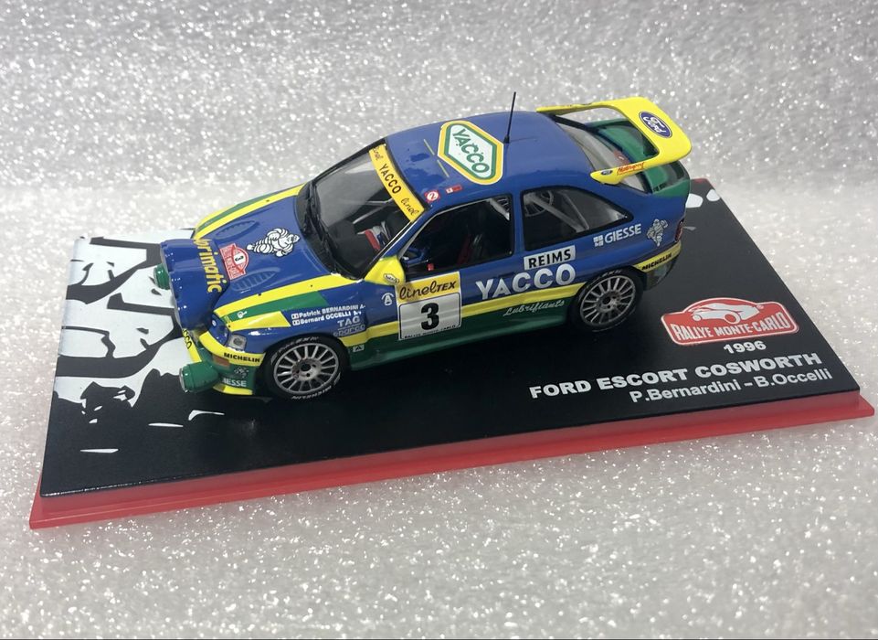 Miniaturas de carros de rali rally wrc