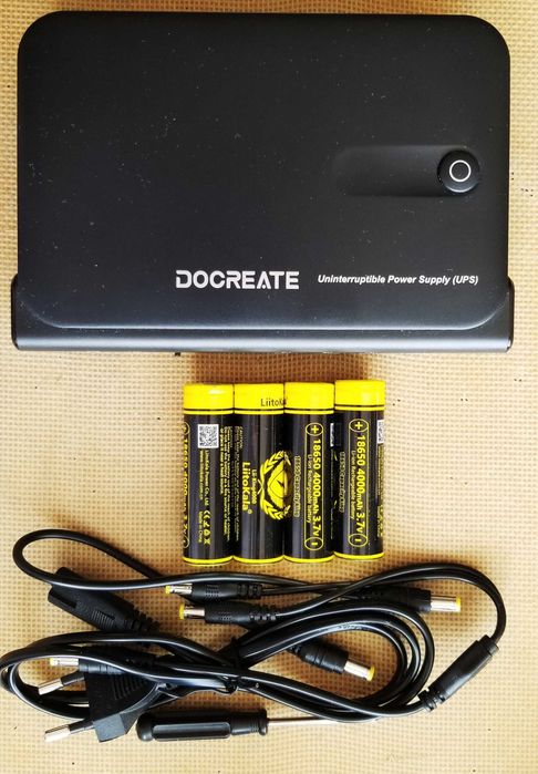 Джерело безперебійного живлення Docreate DC1036L EU UPS 36W