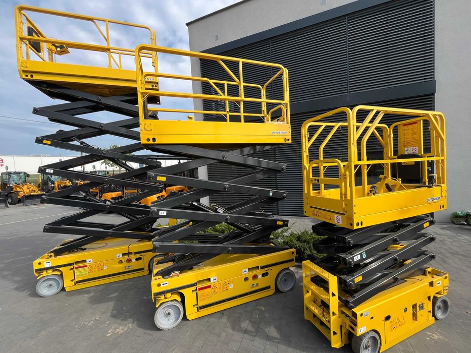 Podnośnik nożycowy nowy Gunter Grossmann, elektryczny 12m + 2 m