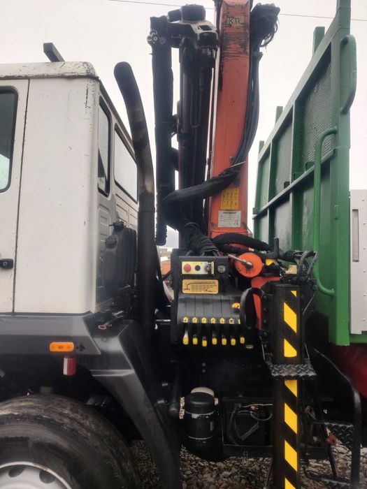 Самоскид Man 18.280 4x4 повний привід кран маніпулятор Palfinger 9501