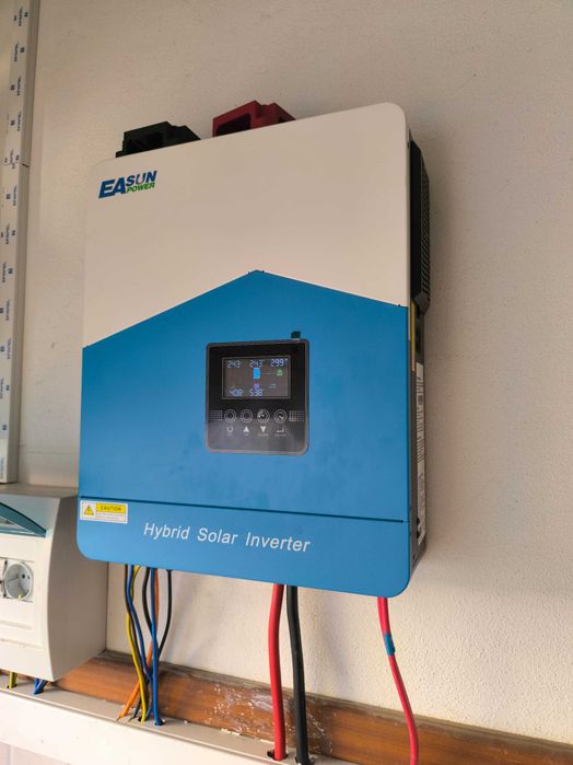 Inversor Híbrido Easun SMH III 6200W 48V – Excelente Estado (Pouco Uso)