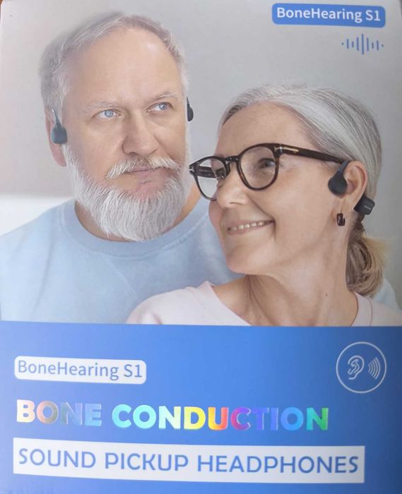 słuchawki kostne dla niedosłyszących-aparat słuchowy/wzmacniacz