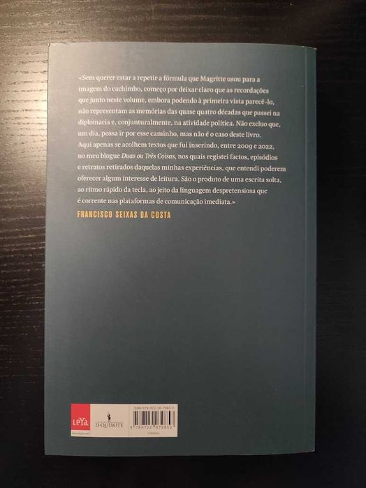 (Env. Incluído) Antes que Me Esqueça de Francisco Seixas da Costa