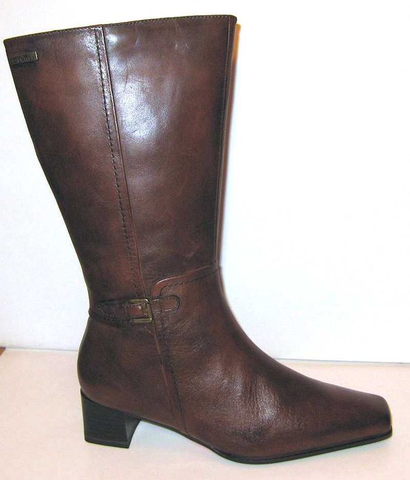 Kozaki damskie skórzane Caprice r-38