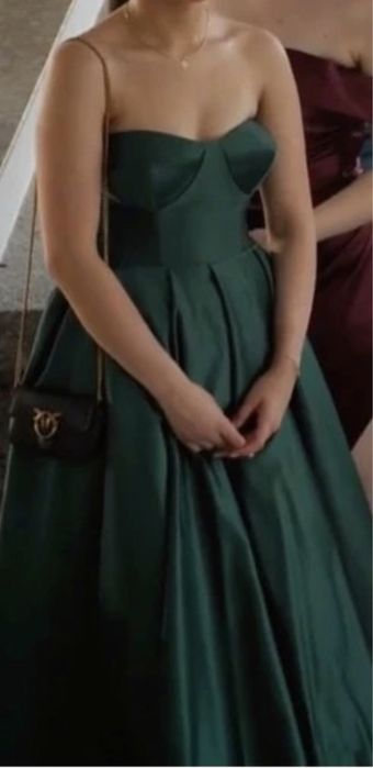 Vestido baile/cerimónia verde