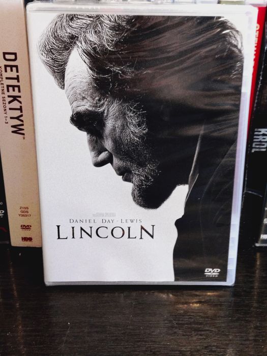 Lincoln DVD Daniel Day-Lewis, nowy, folia