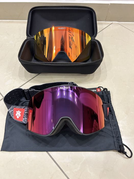 Gogle majesty nowe caly zestaw