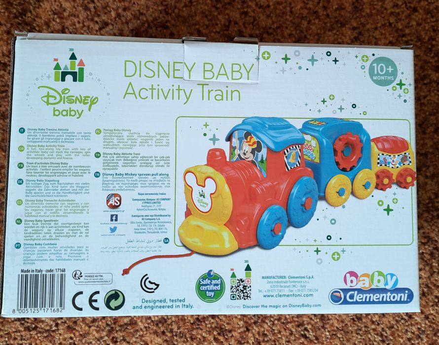 CLEMENTONI Pociąg Baby Disney