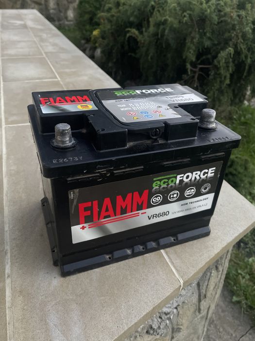 АКБ Акумулятор акум аккумулятор fiamm eco force 12V 60 Ah 680A