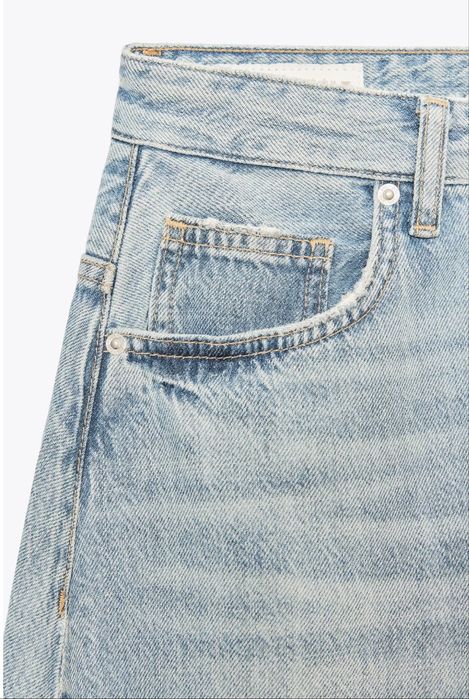 Джинси Zara з низькою посадкою і зміщеним швом