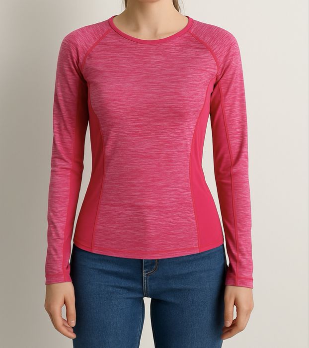 Koszulka treningowa na siłownię Danskin now fitted różowa pink XS