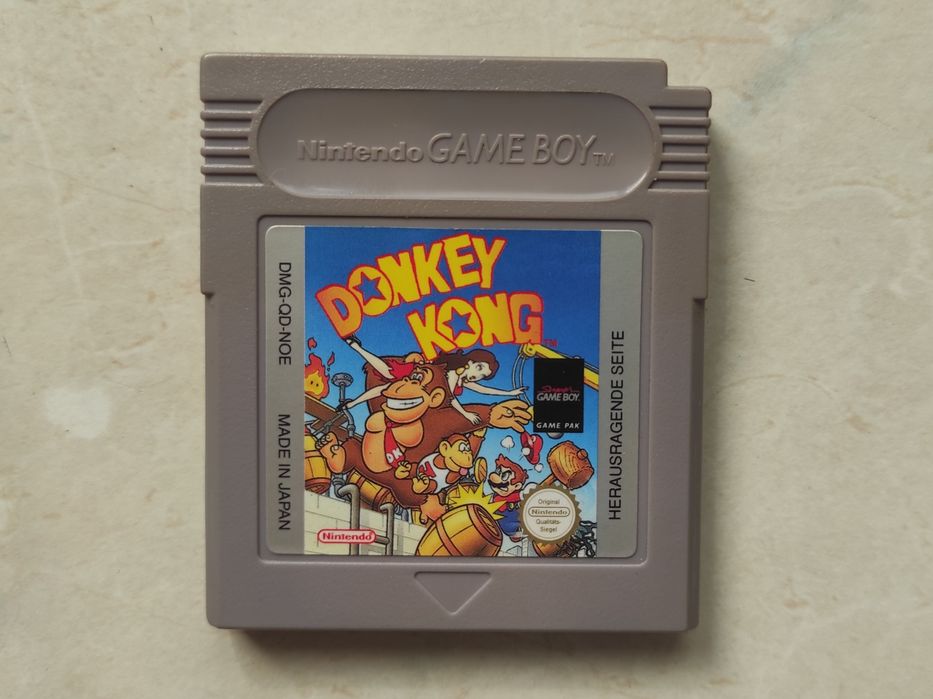 Nintendo Game Boy DMG-01 Blue (Play It Loud!) + гра Donkey Kong