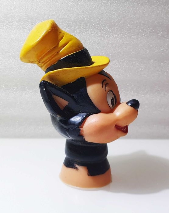 Antiga Cabeça de Fantoche Marionete ~ " LOBINHO - DISNEY " ~ Anos 60.