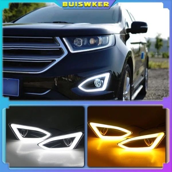 Ходовий вогонь рамка дхо led Ford Edge 15-18 Форд едж дхо