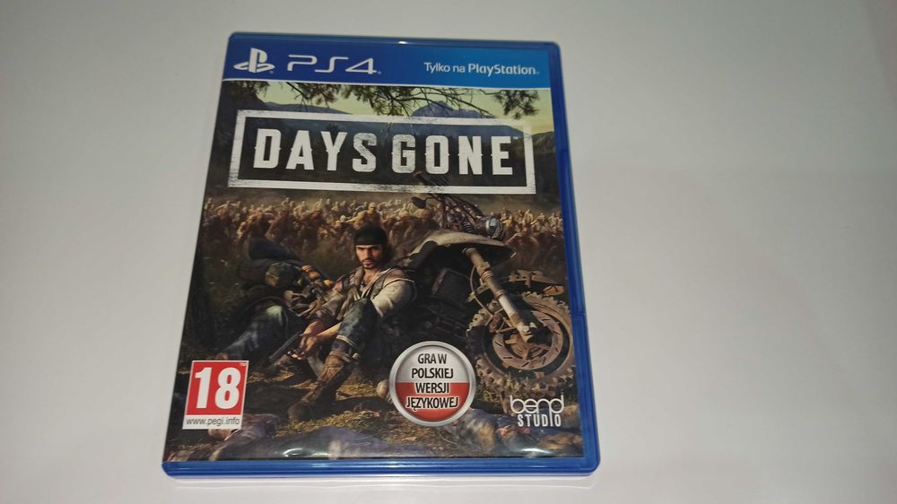 ps4 DAYS GONE PL zombiaki i akcja postacie mówią po polsku