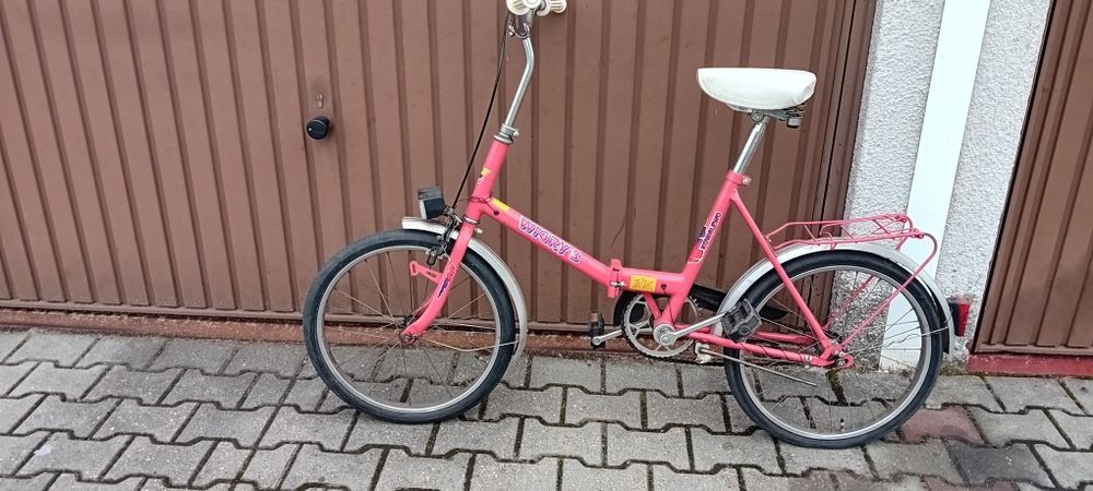 Zabytkowy rower Wigry koła 20