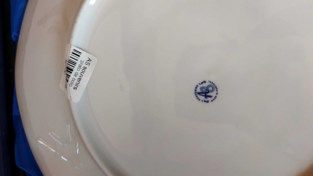 Prato para bolo - lenço dos namorados