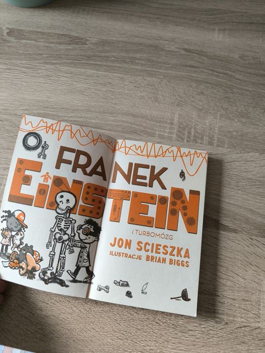 Franek Einstein i TurboMózg Jon Scieszka