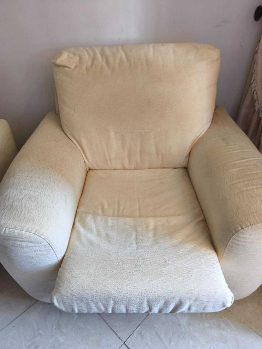 Conjunto de 3 Sofás confortáveis e elegantes