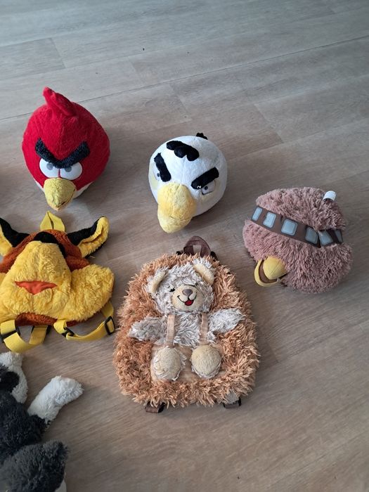 Maskotki Angry birds i inne