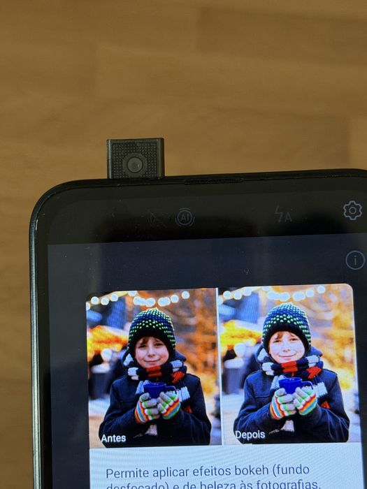Huawei y9 prime 128gb com camera frontal pop up automatica