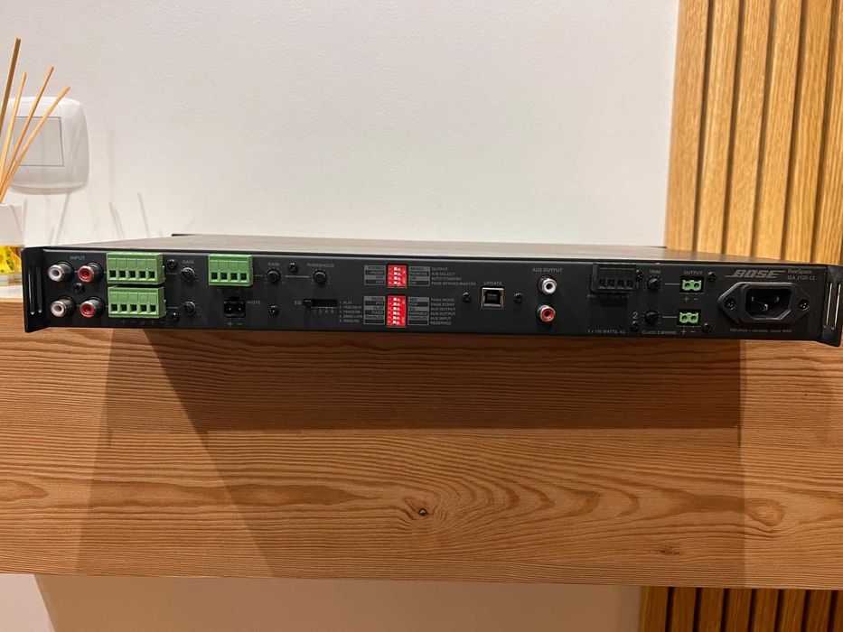 BOSE sistema de som ambiente profissional   + amplificador