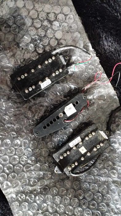 Pickups Dimarzio Breed retirados de uma Jem
