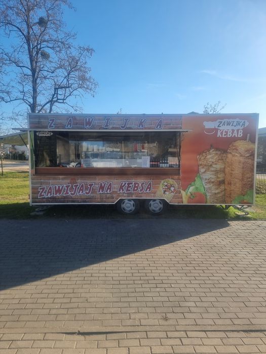 Wynajmę punkt gastronomiczny przyczepa  kebab bistro