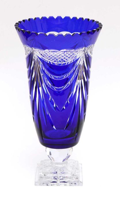 Jarra Antiga em Cristal Lapidado