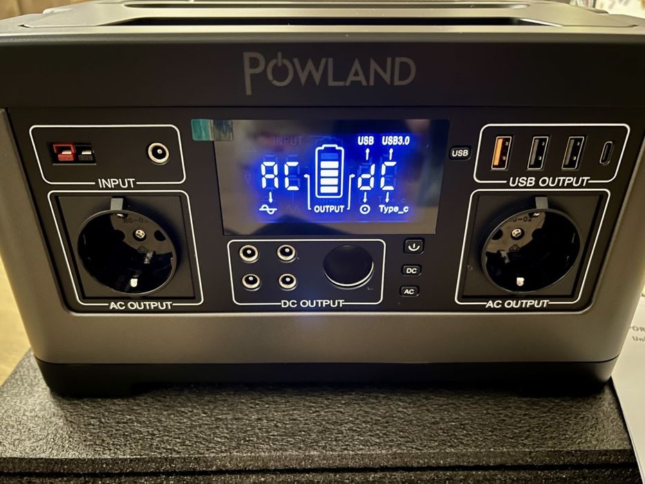Зарядна станція Powland 600W 600 Вт