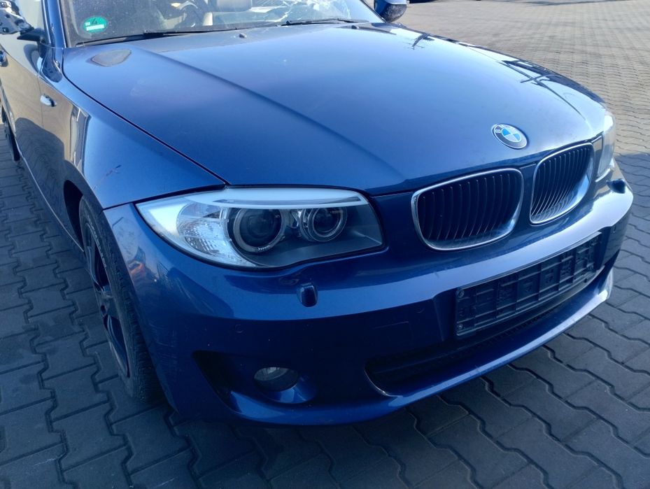Maska przód przednia BMW E82 E88 E87 LIFT  A76 TIEFSEEBLAU, części