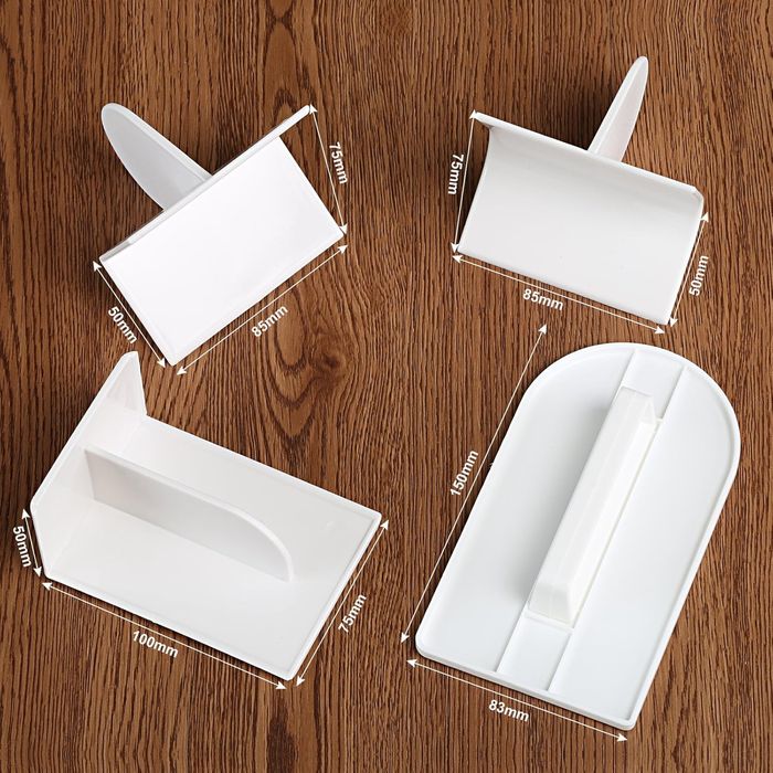 4szt Wygładzaczy do tortu ciasta szpatułka dekorator ciast wypieków