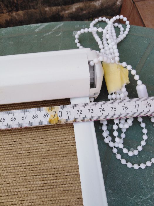 Roleta w kasecie biała pcv