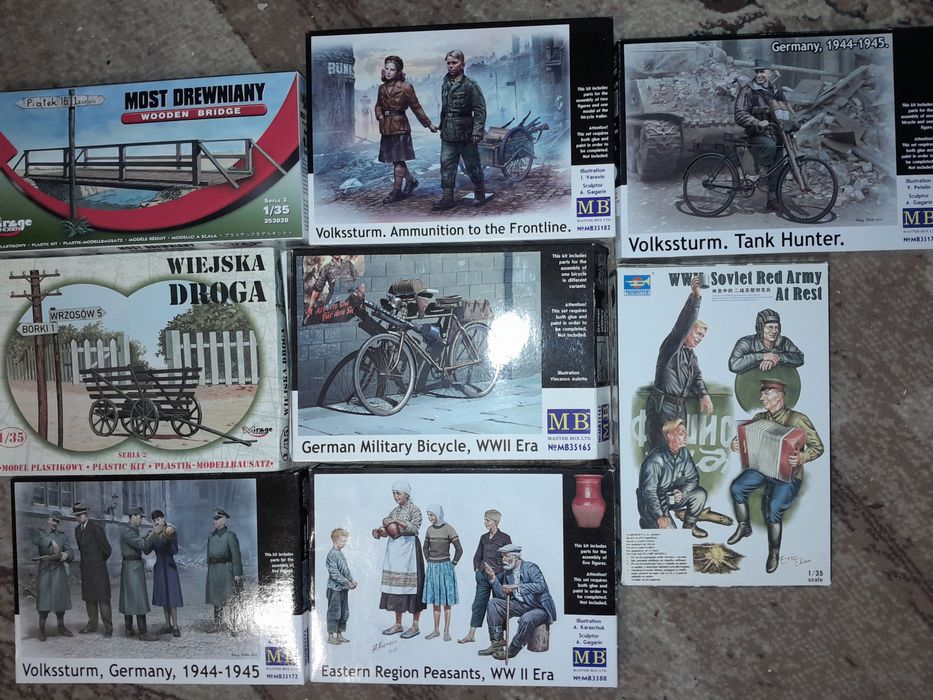Фігурки, моделі в 1/35 масштабі