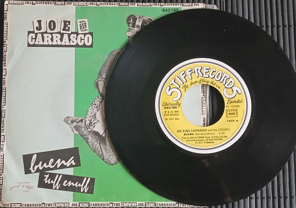 Joe King Carrasco & The Crowns - Buena / Tuff Enuff (Vinil 7")