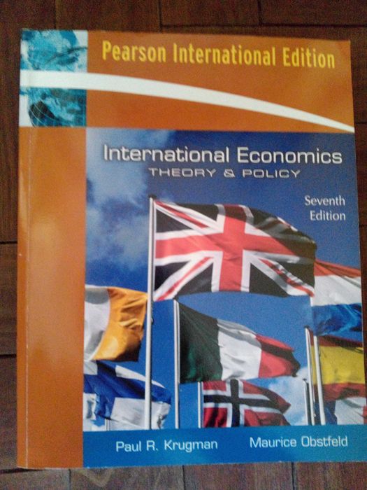 Livro universitário Economia Internacional / International Economics