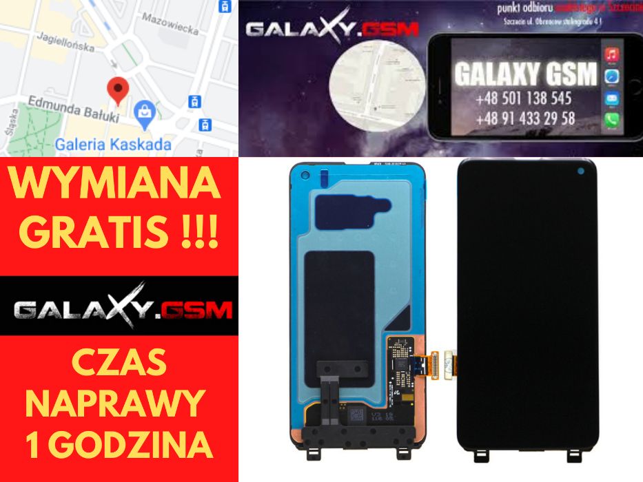 SAMSUNG GALAXY S10 G970 Wyświetlacz Oryginał Wymiana GRATIS