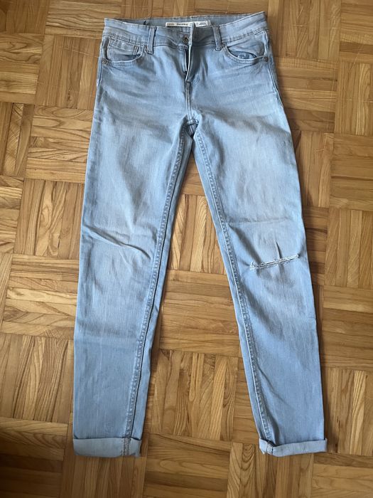 Spodnie jeansy skinny XS denim