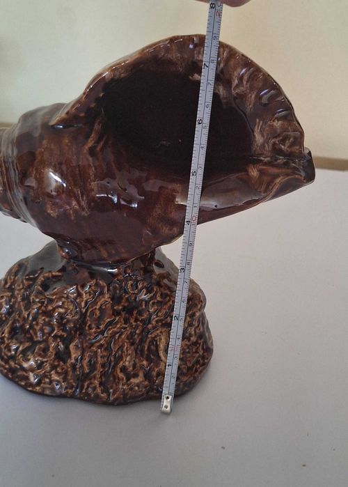 Búzio em cerâmica - decoração