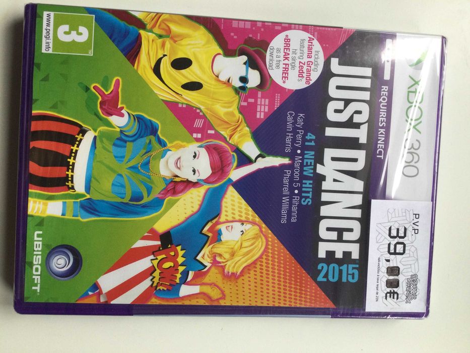 Xbox 360- Just Dance 2015 (selado)