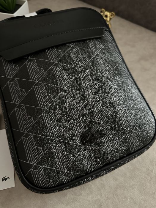 Сумка Lacoste Monogram | Crossbody Bag | мессенджер | лакоста лакосте