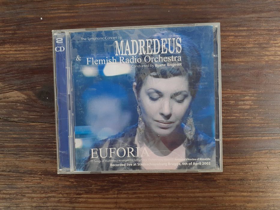 CD Duplo - Madredeus - Flemish Radio Orchestra - Euforia (ORIGINAL)