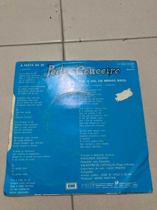 Vinil Pedro Couceiro