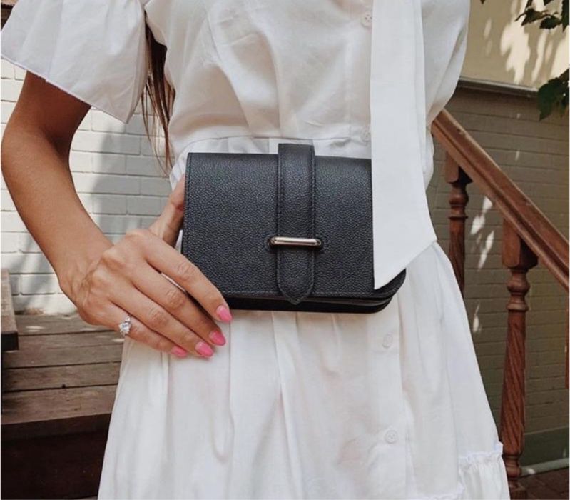 Мінімалістична поясна сумочка