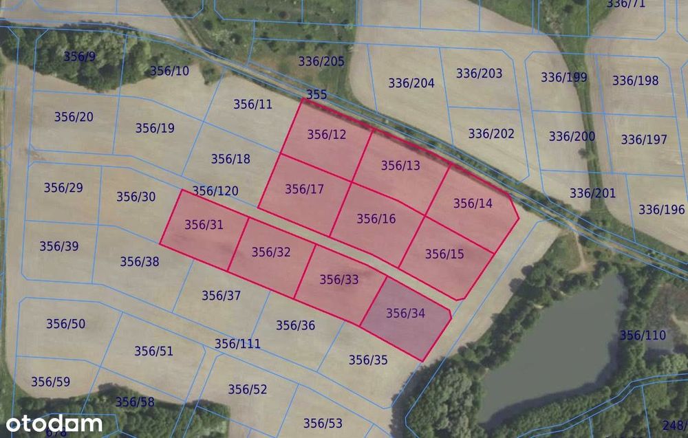 Działki 356/12 i inne w miejscowości Grabowno Wielkie