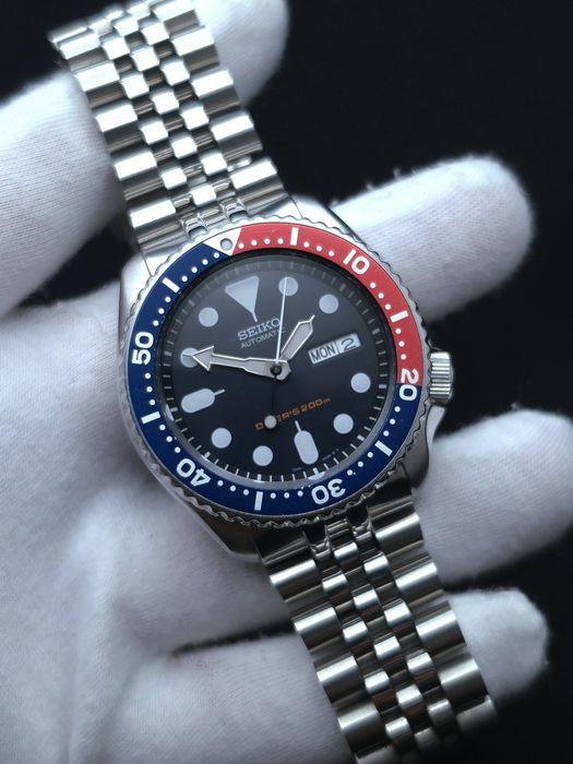 Seiko SKX009 "Pepsi" - Zestaw z Dodatkami